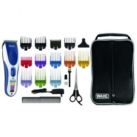 CORTAPELOS RECARGABLE LED 10 PEINES 1-25MM