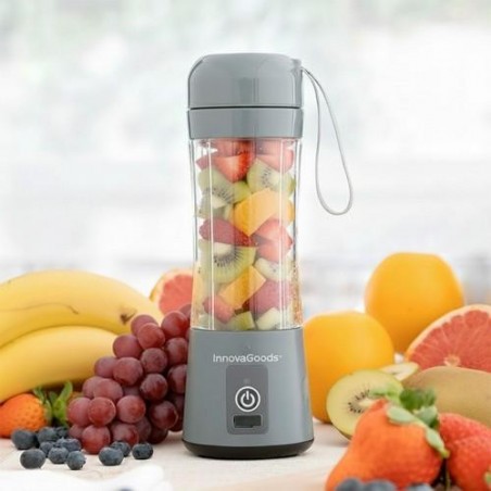 BATIDORA VASO PORTATIL RECARGABLE SHAKUIT 380ML