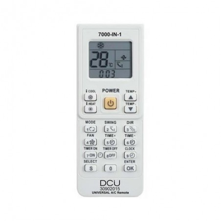 MANDO A DISTANCIA UNIVERSAL P/ AIRE ACONDICIONADO