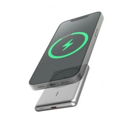 POWER BANK MAGSAFE PD20W 5000MAH PLATA  34155006