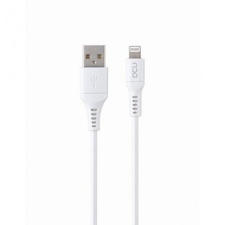 CABLE USB-A IPHONE 1M PVC BLANCO 34101290