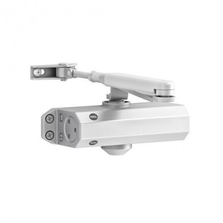 CIERRAPUERTAS BRAZO/RETENEDOR BLANCO 3500-4-50