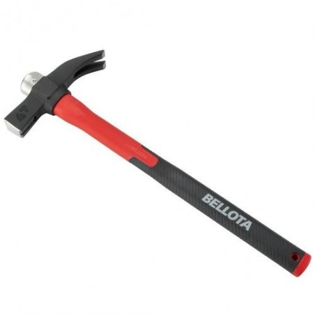 MARTILLO ENCOFRADOR MANGO FIBRA CARBONO CON IMAN