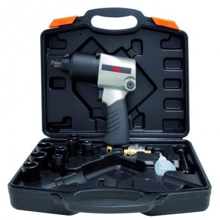 LLAVE DE IMPACTO EN KIT DE 1/2" CON VASOS 041120