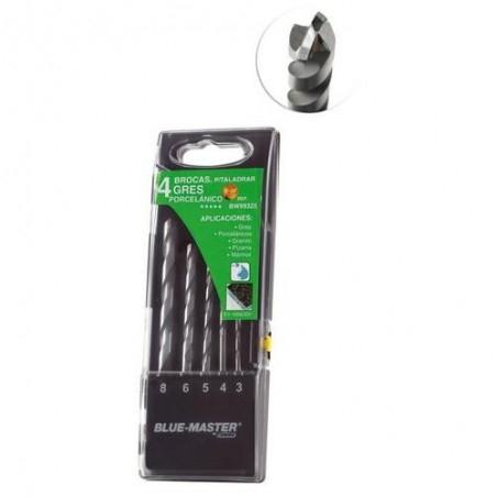 ESTUCHE BROCA GRES Y PORCELANICO 4-8 RF.BW99325
