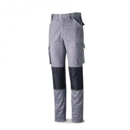 PANTALON ELASTICO STRETCH GRIS T. 38 588PSTRG/38