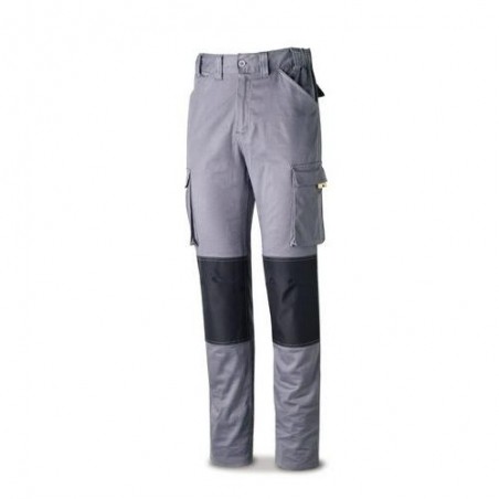 PANTALON ELASTICO STRETCH GRIS T. 64 588PSTRG/64