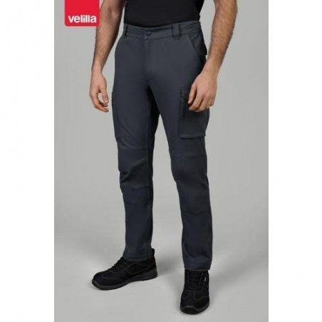 PANTALON 4-XTREME MULTIBOLSILLO GRIS OSCURO XL