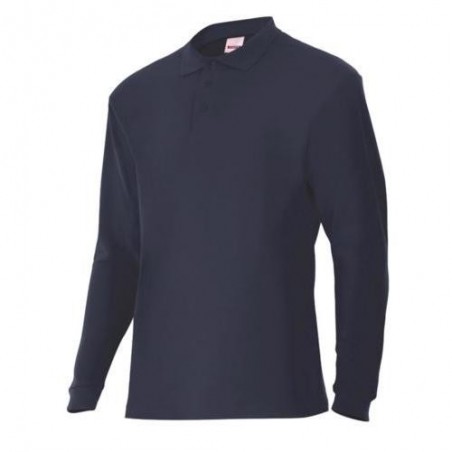 POLO MANGA LARGA AZUL NAVY P105503 61 T- L