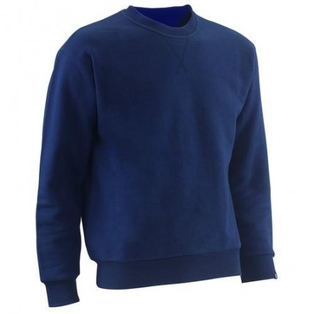 SUDADERA UNISEX AZUL MARINO ALGODON TEAM T.S