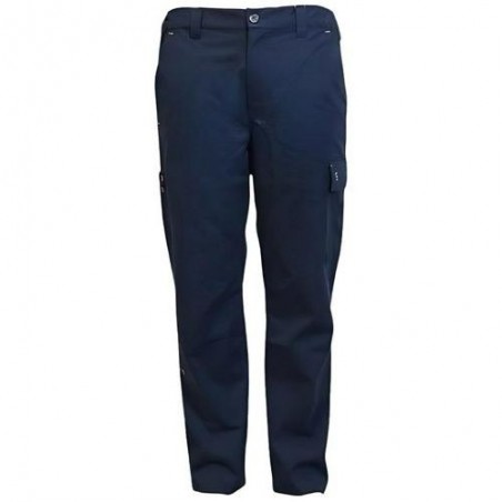 PANTALON MULTIBOLSILLOS ROAD ELASTICO AZUL T.M