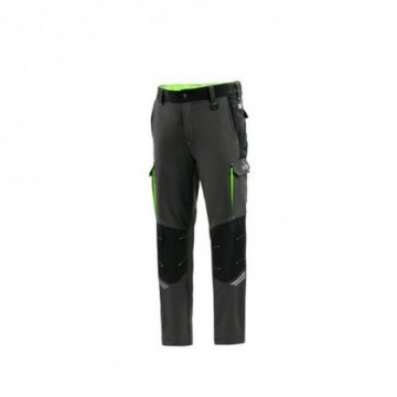 PANTALON TECNICO GRIS/VERDE...