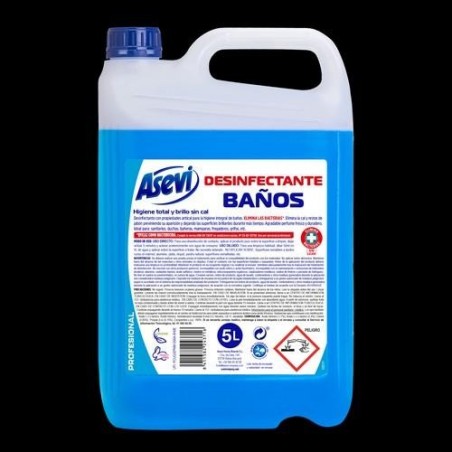 LIMPIADOR DESINFECTANTE BAÑOS GERPOSTAR 5L 24371