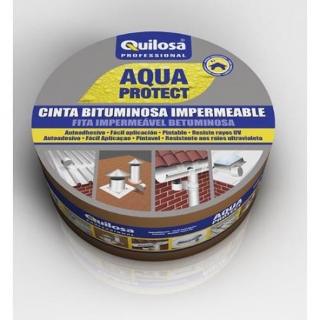 CINTA BITUMINOSA AUTOADHESIVA 10M.x10CM.NEGRA
