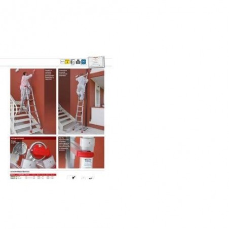 ESCALERA TELESCOPICA 12 12 TELES.T6