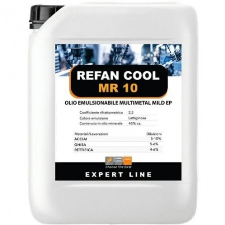 ACEITE EMULSIONANTE MULTIMETAL 5KG REFAN COOL MR10