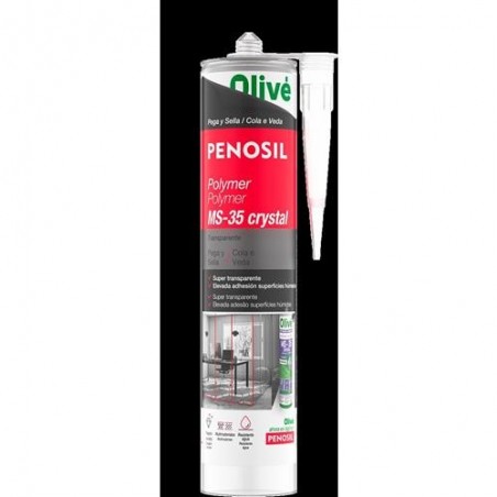 SELLADOR POLIMERO OLIVE MS-35 CRISTAL, 300 ML.