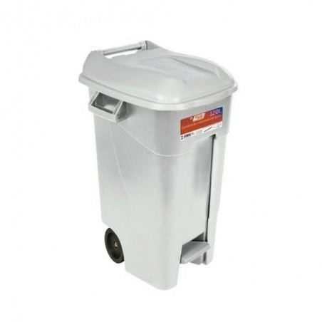 CONTENEDOR JARDIN 120 L. C/PEDAL BLANCO ECO 443138