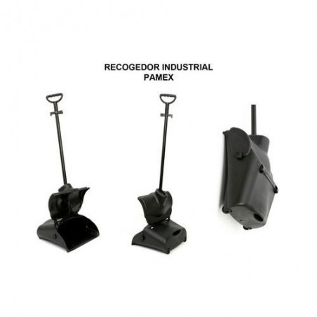 RECOGEDOR INDUSTRIAL C/ COLGADOR Y RUEDAS