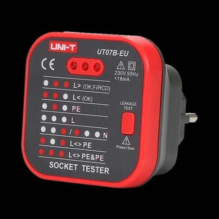 COMPROBADOR DE ENCHUFES UT07B-EU 10229