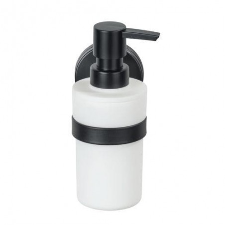 DOSIFICADOR JABON STATIC-LOC® PLUS PAVIA NEGRO