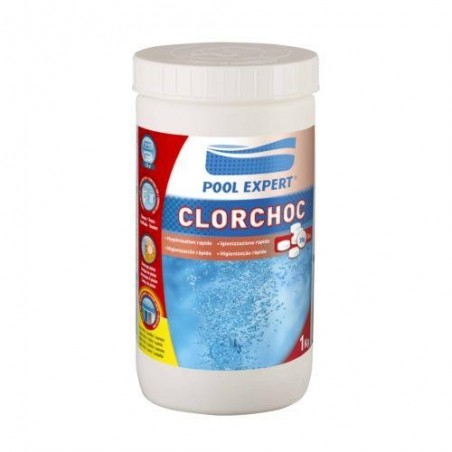 CLORO CHOQUE 1 KG TABLETAS 30 GR 30220NL