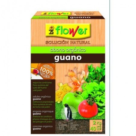 ABONO ORGANICO GRANULADO GUANO 2KG.  70521