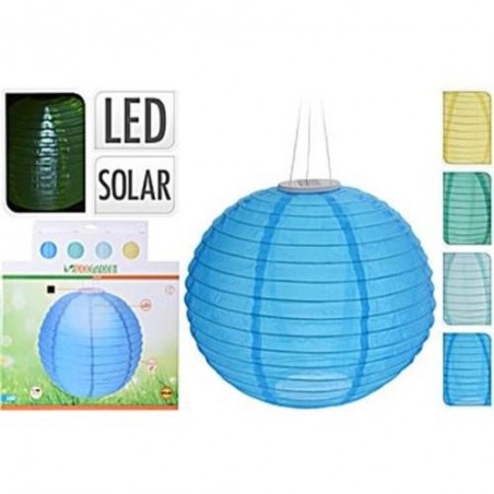 LAMPARA LED SOLAR ESFERICA 40CM.  DX9200470