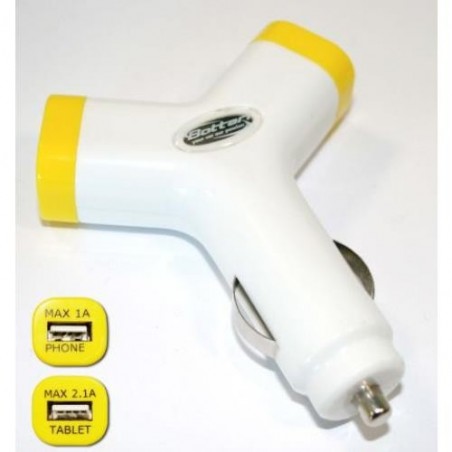DOBLE PUERTO USB 1+2.1 AH.  30102