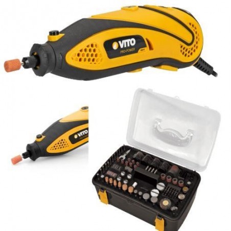 MINI MAQUINA PULIR 135W. C/218 ACC.  VIKMF218A