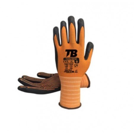 GUANTE NAILON+ELASTANO. RECUBIERTO NITRILO FOAM