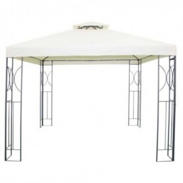 PERGOLA ACERO 3X3 CREMA...