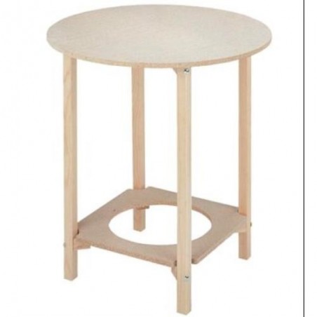 MESA CAMILLA REDONDA 60X75  21006