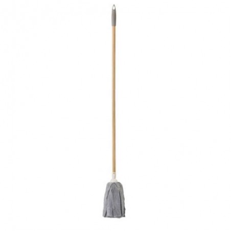 FREGONA MICROFIBRA BAMBOO PRINT GREY CON PALO 9394