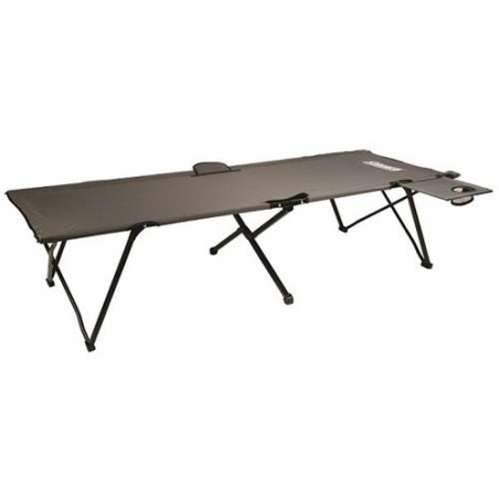 CAMA PLEGABLE ACERO C/MESA Y PORTAVASOS - COLEMAN
