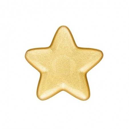 PLATO ESTRELLA 24 CM - COLOR ORO