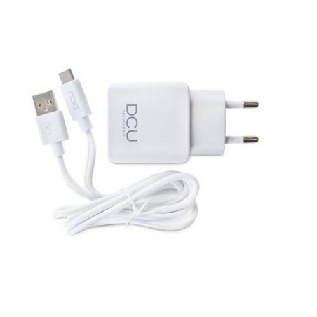 CARGADOR USB 5V 2.4A + CABLE TIPO C 1M 37250000