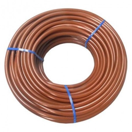 MICROTUBO GOTEO MARRON PE32 6,5X4,5 25M.MMT6545B25
