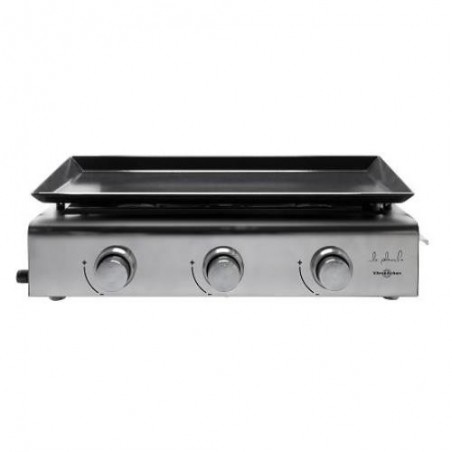 PLANCHA GAS ACERO INOXIDABLE 3 FUEGOS PG310IB
